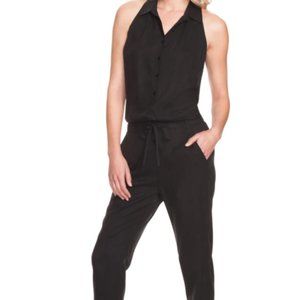 Guess - Silk Jumpsuit - Black - Size S